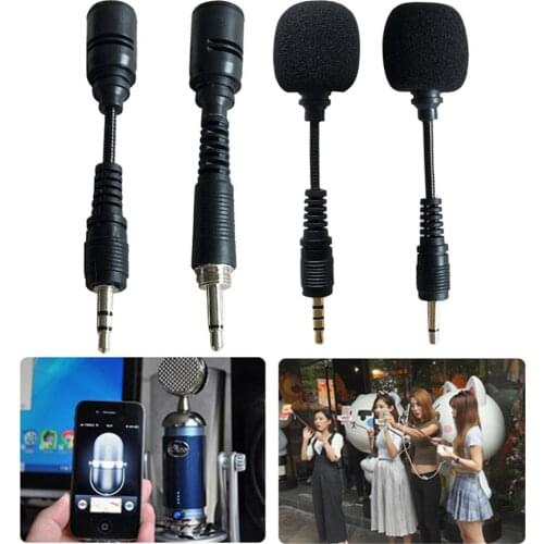 2020 New Mini Portable Capacitive Microphone HiFi Mic for Mobile Phone Recording Karaoke