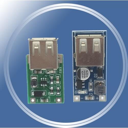 DC DC 0.9V-5V to 5V 600MA Power Bank Charger Step Up Boost Converter Supply Voltage Module USB Output Charging Circuit Board