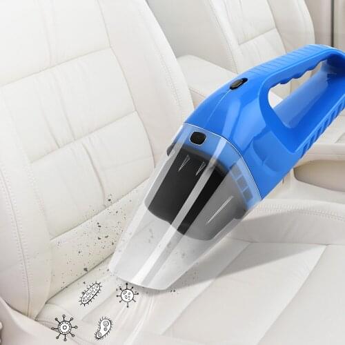 Car Handheld Vacuum Cleaner Wet and Dry Dual Use 120W Protable Vacuum Cleaning 12V with LED Light Car Clean Accessories