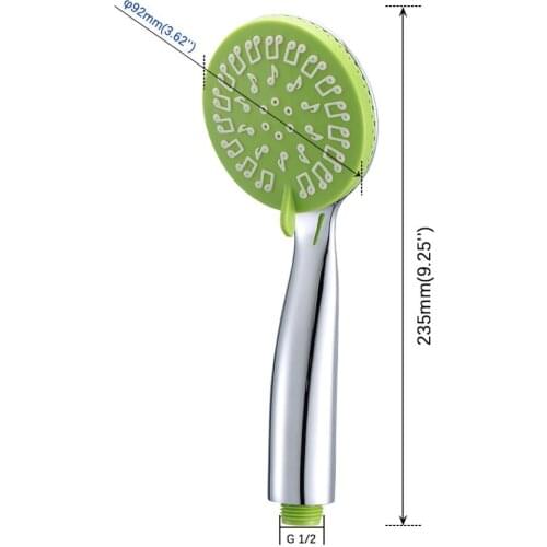 SHUIELIN New Bathroom Hand Shower High Pressure Handheld Shower Head Water Saving Sprayer Shower Faucet Accessories