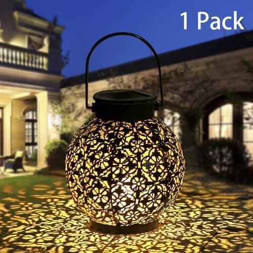 Retro LED Solar powered Lantern Waterproof Solar Lamp Outdoor Garden Lantern Dancing Flicker Flame Light Landscape Decoration
