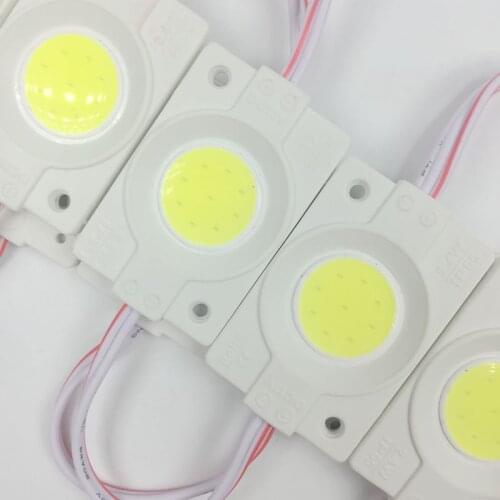 LED Module COB Lens Module Highlight LED Single color Light Waterproof IP68 DC12V 2.4W LED Plastic Injection Moudle