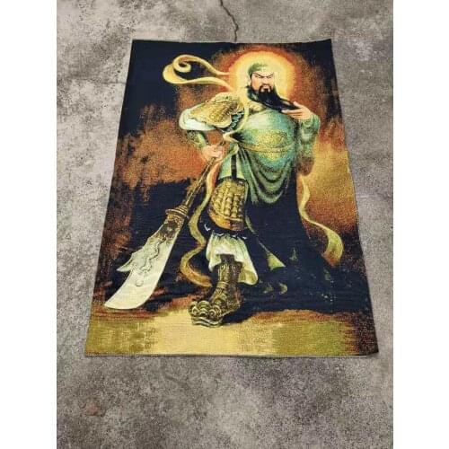 Tibeten Tantric black Hades Thangka tapestry embroidery