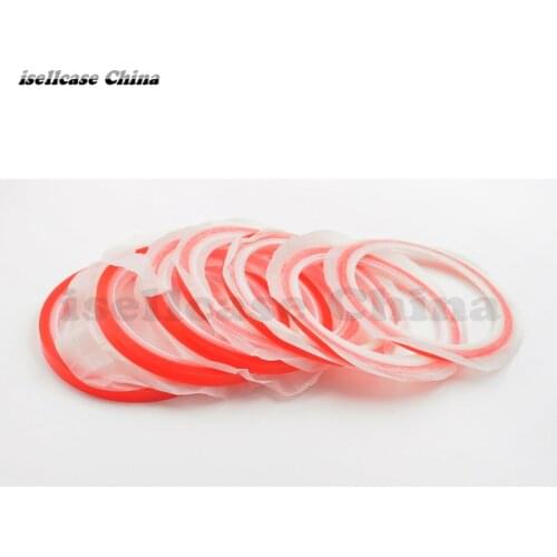 Wozniak 7pcs Red 3M Double Sided Adhesive Tape for Touch Screen /Display /Housing /Case /Cable Sticky Cellphone Repairs tool