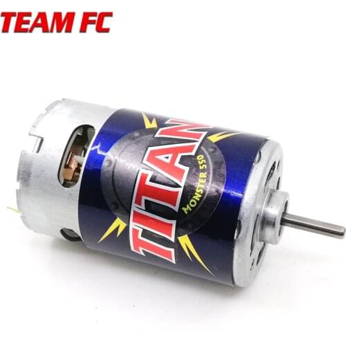 3975 Titan 21-Turn 21T 550 Motor 14.4 volts Fan-Cooled Forward & Reverse For 1/10 E-Revo E-Maxx Monster Truck F128 for TRX4 S245
