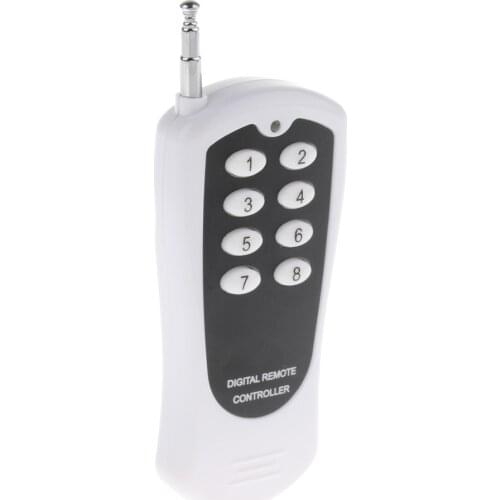 8Channel High Power Wireless Remote Control Switch Transmitter + Receiver
