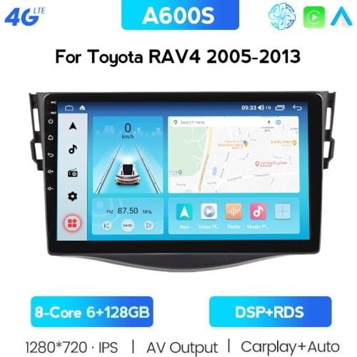 Android 10 Car Multimedia DVD Video Player For Toyota RAV4 Rav 4 2007 2008 2009 2010 2011 2012 With Radio Gps 2DIN BT Car Info