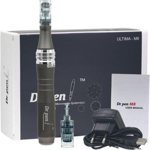 Dr.Pen Ultima M8 Professional Microneedling Pen Electric Auto Wireless Derma Pen Face Acne Scars Skin Care Beauty Device