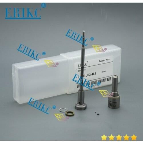 ERIKC F00RJ03483 common rail injector Repair Kits with Fuel Nozzle DLLA144P1707 for Diesel injection 0445120122 Cummins 4942359