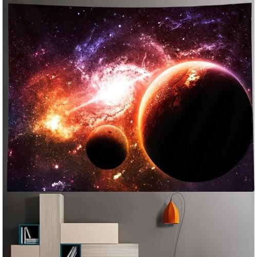 Universe Planet Large Size Home Decor Tapestry Background Cloth Bohemian Decor Tapestry Hippie Yoga Mat Sheet Sofa Blanket
