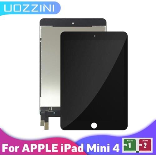 Good Quality LCD For iPad mini 4 Mini4 A1538 A1550 LCD Display Touch Screen Digitizer Panel Assembly Replacement Part 100% Test