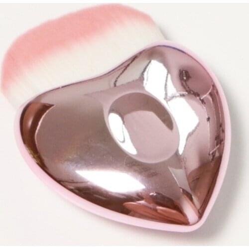 Kawaii Pink Powder Blush Fashion Foundation Base Contour Make Up Brush Shading Bronzer Concealer Cosmetic Makeup Tools