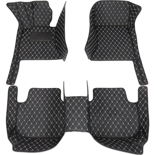 Flash mat leather car floor mats For Nissan note qashqai j10 almera n16 x-trail t31 navara d40 murano teana j32 car accessories