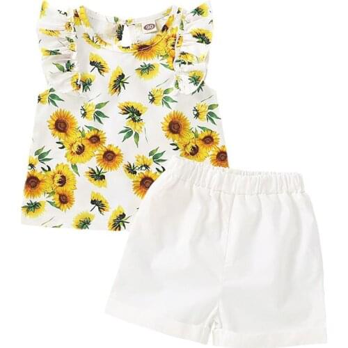 Summer Women Kid Girls Clothing Set Matching Outfits Slim Short Sleeveless Dress Shorts Parent-child Outfit
