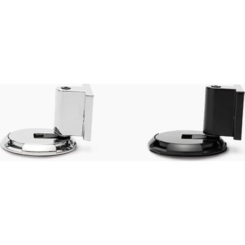 Magnetic Door Stop Door Catch Metal Door Holder Doorstop Heavy Duty Brushed Prevent Damage to Walls from Handles Guard Shield
