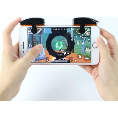 Handjoy Newest Update Metal Game Trigger Mobile Button Smartphone Joystick Game L1 + R1 Shooter Controller free shipping