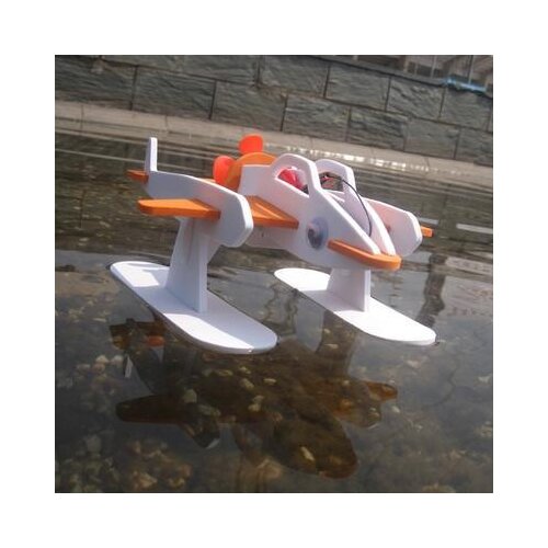 Fish Robot Electric Wind Assembly Model Paddle Educational Toys Children Gifts Electronic Boat & Ship 2021