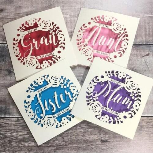 Mom Mother Word Die Metal Cutting Dies Stencils for DIY Scrapbooking Decorative Embossing DIY Paper Cards
