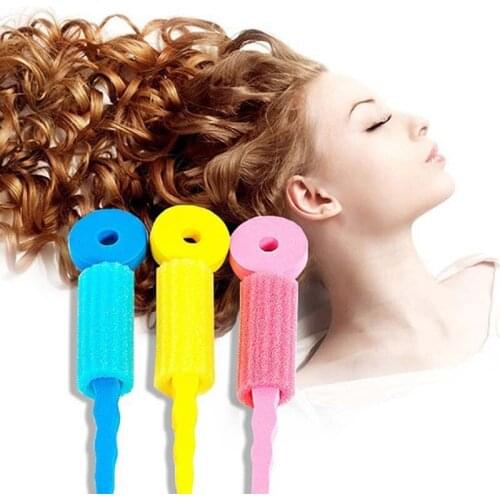 6 PCS Hair Care Foam Rollers Magic Sponge Soft Hair Curler Hair Styling Hair Roll Rollers DIY Tools for Women