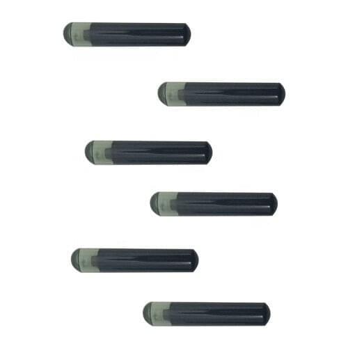 Free shipping 100PCS 1.4x8 mm134.2KHz RFID Glass Tag for Pet Identification for fish animal tracking/identification+5 x syringes