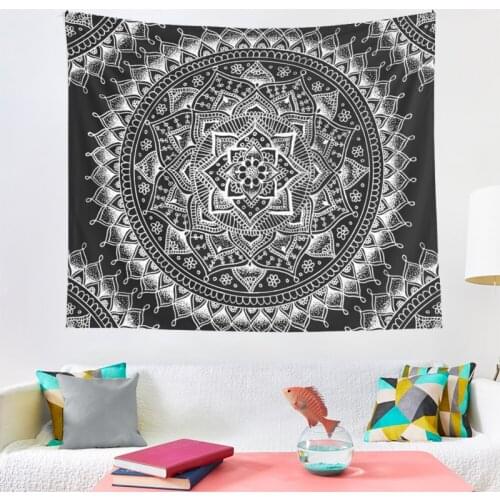 Mandala Tapestry Indian Wall Hanging Sandy Beach Throw Rug Blanket Camping Tent Travel Mattress Bohemian Sleeping Pad Tapestries