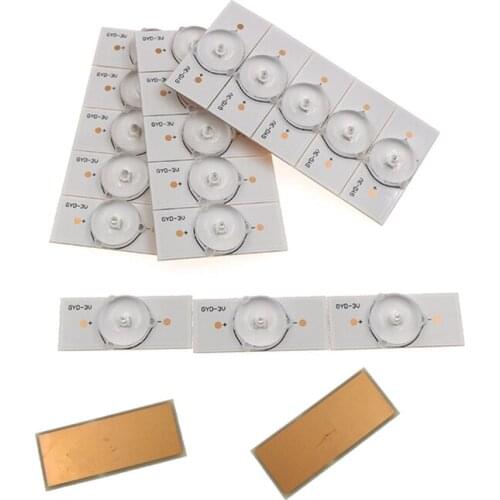 20Pcs 6V SMD Lamp Beads with Optical Lens Fliter for 32-65 inch LED TV Repair for 32-65 inch LED TV Repair