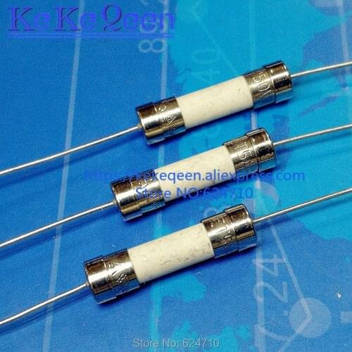 Original Ceramic Fuse 5*20mm 5*20 T5A 250V With 2 Pin Fuse Slow Blow Fuse 5X20MM LFT5AH250V 0215005.MXEP 215005