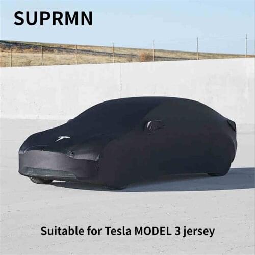 Suitable for Tesla car cover, indoor car jacket, sun-proof, wind-proof and rain-proof Model 3