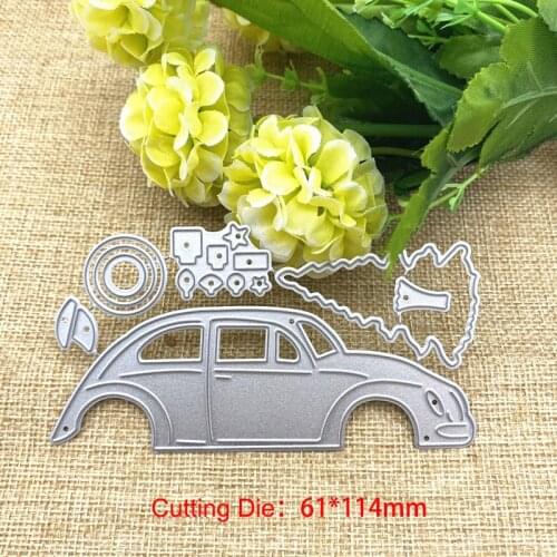 Christmas tree Truck Cutting Dies Metal Car Stencils Scrapbooking Album Embossing Paper Card Crafts Template