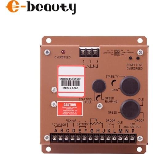 ESD5550E Speed Governor Control Unit Generator Electronic Speed Controller