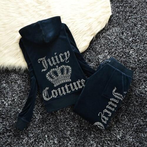 Spring/Fall 2020 Womens hot velvet fabrics sportswear fashion velvet womens hooded casual hoodie pants fat sister sportswear
