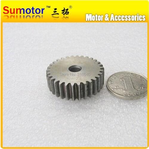 Spur Gear 1M 30T 30 Teeth Mod 1 Width 10mm Bore not large than 8.3mm Right teeth 45# steel CNC robot gear rack transmission