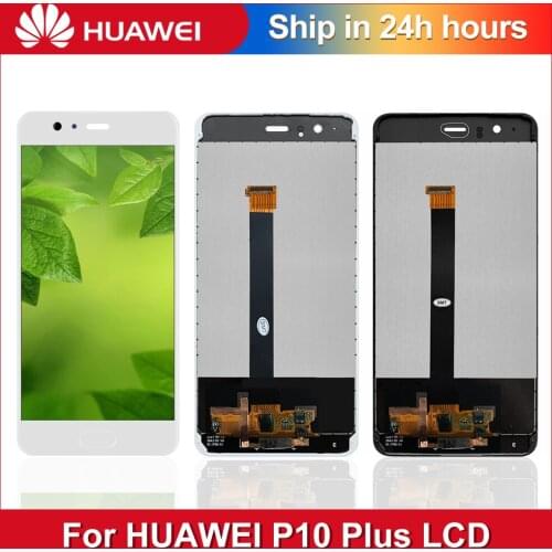 100% Test For Huawei P10 Plus LCD Display Touch Screen Digitizer For Huawei P10 Plus Screen Replaccement With Frame