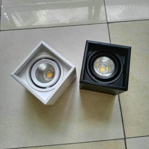 12W Square/Round LED Panel Light Surface Mounted leds Downlight ceiling down AC110V/AC220V-240V lampada lamp 20pcs/lot