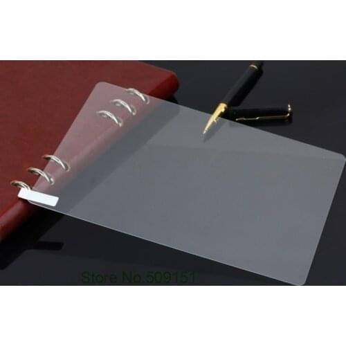 2 PCS Universal Tempered Glass Film Screen Protector for 10.1 inch Tablet Protective Film + Cleaning Wipes Size 235x165mm