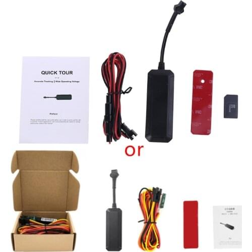 Car Motorcycle GPS Tracker for Vehicle Bike Auto Tracking Device Tool Locator