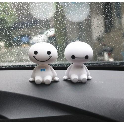 Car Ornaments Interior Accessories Shaking Head Sticker For Chevrolet Cruze Aveo Lacetti Captiva Cruz Niva Spark Orlando Epica