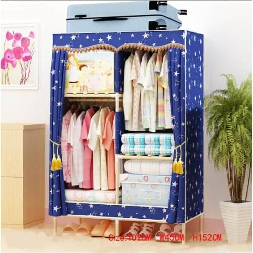 Factory Price Solid Wood Wardrobe length 102 cm