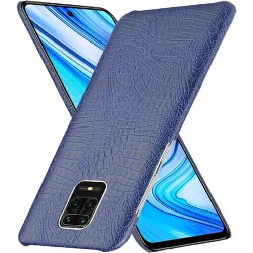 For Xiaomi Redmi Note 9 Pro Max Case Redmi Note9 Pro PU Leather Crocodile Skin Hard Cover For Xiaomi Redmi Note 9 Pro Phone Case