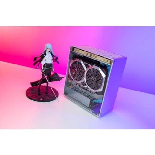 Sirius case T10 A4 aluminum alloy case itx small 1U case steel gun full CNC processing