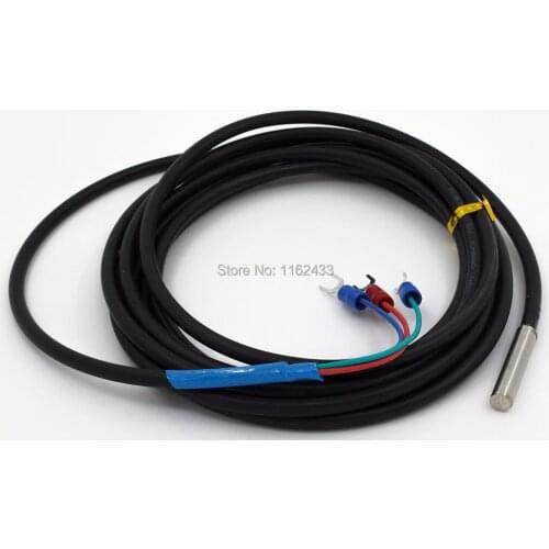 FTARP03 PT100 waterproof type 3m cable polish rod probe head RTD temperature sensor