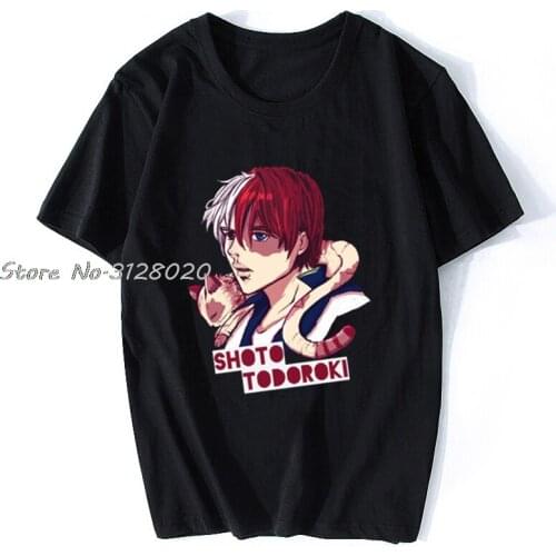 My Hero Academia T Shirts Man Short Sleeve Clothing Boku No Hero Academia Funny Print Vintage Hip Hop T-shirt For Man/woman