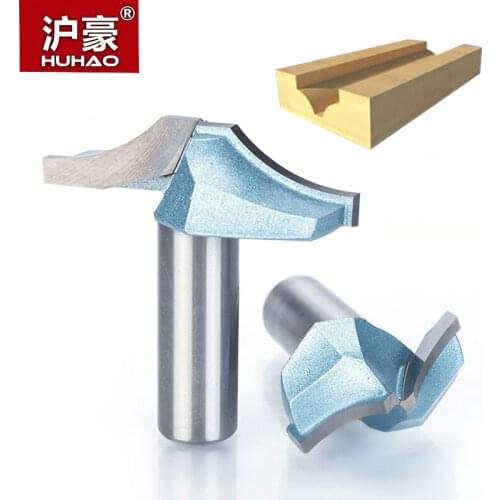 HUHAO 1pc 1/2" 1/4" Shank Engraving Bit For Wood Cutting Industrial Grade Router Bits Woodworking CNC Milling Tool