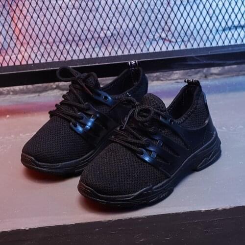 2021 New Sale Fashionable Children Infant Kids Baby Girls Boys Letter Mesh Sport Run Sneakers Casual Shoes Kids Shoes Breathable