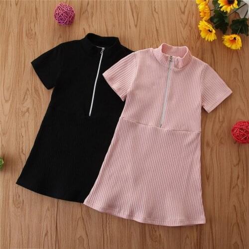 Fashion Girls Dress A-line Children Dress Ruffles Kids Dresses for Girls