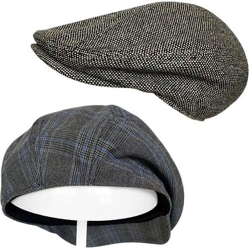 Fashion Mens Newsboy beret Men Ivy Golf Driving Berets Summer outdoor soft cotton Blend Sun Flat Hats BLM219