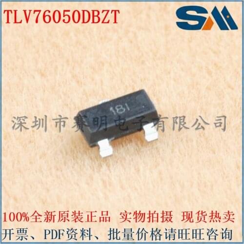 Original new 100% TLV76050DBZR TLV76050DBZT SOT23-3 low-drop regulator 100mA 30V
