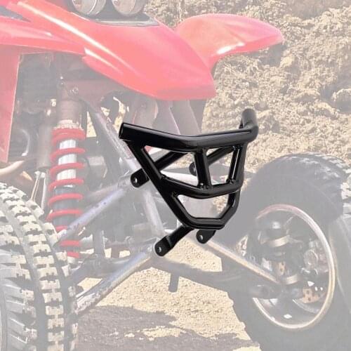 Front Bumper Grab Bar ATV Front Bumper Grab Bar For Honda TRX 400EX 400 EX 450R 450 R Black Quad Aluminum