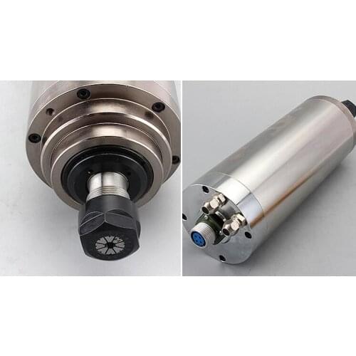 CNC Spindle 4.5kw D100mm 24000RPM water cooled spindle motor AC220V ER20 collet