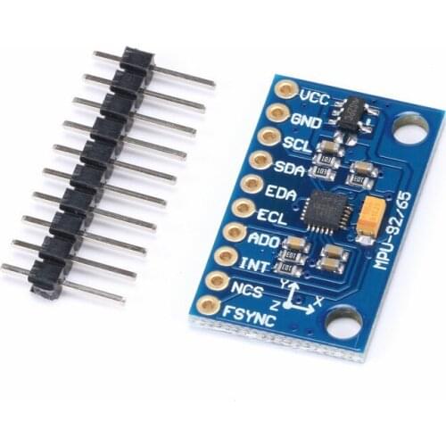 SPI/IIC GY-9250 MPU 9250 MPU-9250 9-Axis Attitude +Gyro+Accelerator+Magnetometer Sensor Module MPU9250 for arduino Module